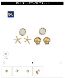GU | ピアス（両耳用）