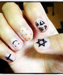 kawaiiシンプルネイル(ファンデーション)