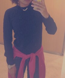 UNIQLO | ケーブルニット 、メンズ、Sサイズ(ニット/セーター)