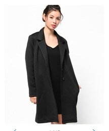 AZUL ENCANTO | 裏毛裏起毛チェスターコート(チェスターコート)