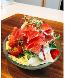 生ハムサラダ | 食器