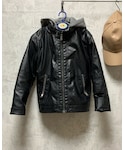 H&M(エイチ・アンド・エム)の「ジャケット/アウター(ライダースジャケット)」