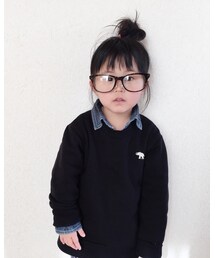 👓落っこちないように必死のお顔 | メガネ