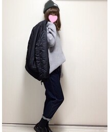 アウターかつぎ💪🏻😍 | トップス