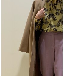 NARACAMICIE | ノーカラーコート