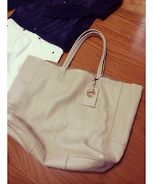 firmin | 革のトートバッグ ベージュ(トートバッグ)