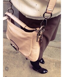 COACH | 淡ピンクのショルダーバッグ(ショルダーバッグ)