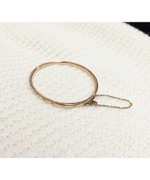 agete | ピンクゴールドのバングル(バングル/リストバンド)