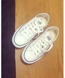 CONVERSE | 白レザーのオールスター(スニーカー)