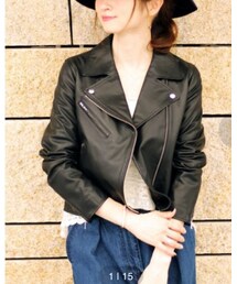 Spick & Span | ライダースジャケット