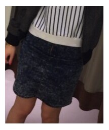 Bershka | デニムタイトスカート。(スカート)