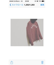 commono reproducts | ロゴスウェット(スウェット)