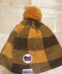 no brand | ボンボン帽子(ニットキャップ/ビーニー)