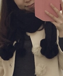 no brand | 真っ黒くろすけマフラー(マフラー)