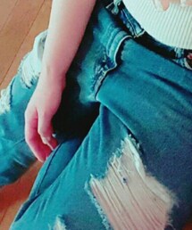 SPINNS | デニムパンツ