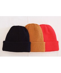 ISLAND KNIT WORKS | " Gima W Cap "(ニットキャップ/ビーニー)