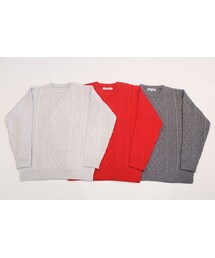 ISLAND KNIT WORKS (アイランドニットワークス) " Island house Crew "(ニット/セーター)