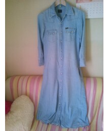 Lee | 古着1300円☆(シャツワンピース)