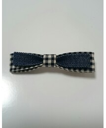 雑貨やさん | デニム素材🎀(バレッタ/ヘアクリップ)