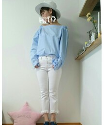 帽子かぶってみた✨ | その他