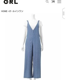 GRL | つなぎ/オールインワン