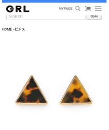 GRL | ピアス（両耳用）