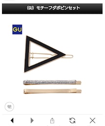 GU | バレッタ/ヘアクリップ