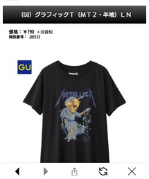 GU | Tシャツ/カットソー