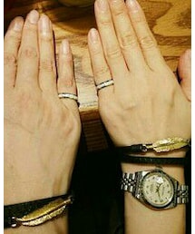 オソロのピンキ―💍✨ | WEAR友のかぉりんとオソロ💍(リング)