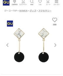 GU | ピアス（両耳用）