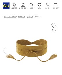 GU | ベルト