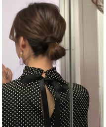 おばさんのアップスタイル✨ | その他