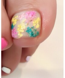 押し花ネイル✨ | ハンドケア/ハンドクリーム