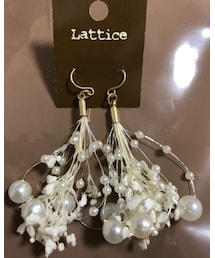 Lattice | ピアス(両耳用)