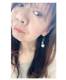 このオーロラピアスお気に入り❤️✨ | ピアス（両耳用）