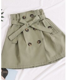 17kg | ラップトップショートスカート 6647(スカート)