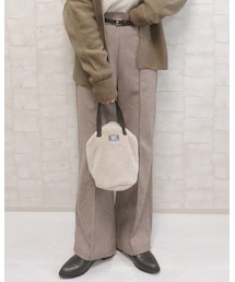 しまむら | ¥1419のベルト付きパンツ❣️(パンツ)