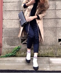 tutuanna | 右脚上げる(ソックス/靴下)