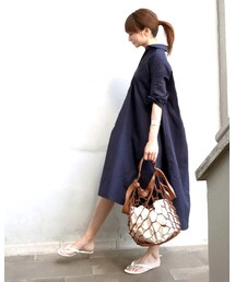 basementonline | シャツワンピース