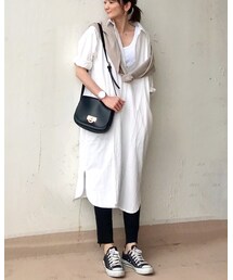 ladies fashion K and K | シャツワンピース