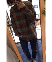 Ungrid | ヴィンテージチェックシャツ(シャツ/ブラウス)