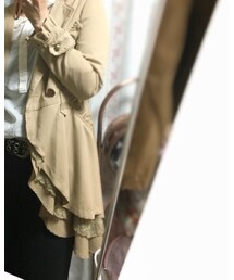axes femme | トレンチコート