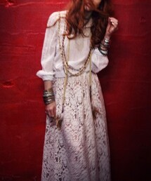 AULA AILA | レースマキシ丈SK(スカート)