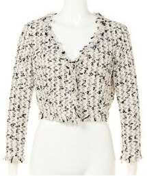 SNIDEL | ツイードジャケット(ノーカラージャケット)