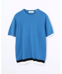 TOMORROWLAND  | ヘムカラー ニットTシャツ(Tシャツ/カットソー)