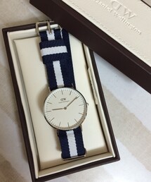 Daniel Wellington | Daniel Wellington 腕時計 グラスゴー/シルバー 36mm (アナログ腕時計)