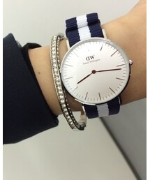 Daniel Wellington | Daniel Wellington 腕時計 グラスゴー/シルバー 36mm (アナログ腕時計)