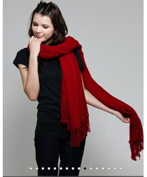 AZ by junhashimoto | ウール&カシミア ブランケットストール(ストール/ショール)