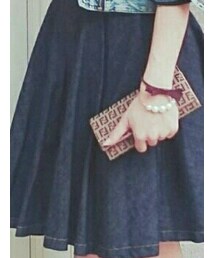 LE CIEL BLEU | デニムスカート