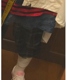 チェック柄のトラックパンツ | パンツ